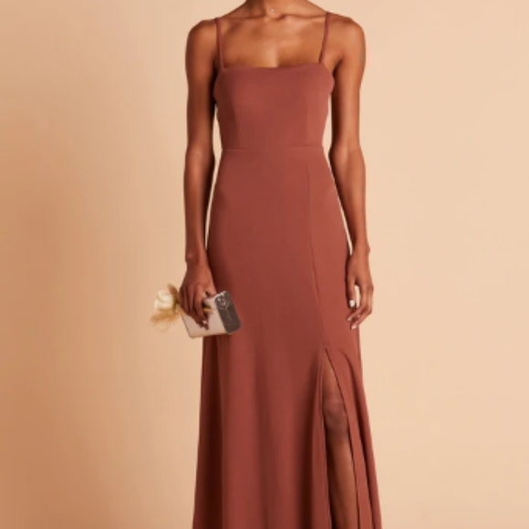 NWT BIRDY-GREY BENNY CREPE DRESS, (Color DESERT ROSE) - Picture 2 of 11